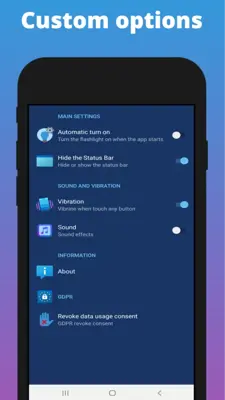 Flashlight Neon android App screenshot 9